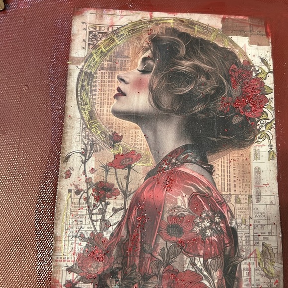 Handcrafted print - Picture 2 of 3